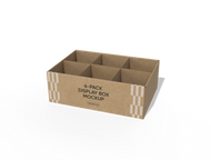 Ցուցադրական տուփ 6 բաժիններով